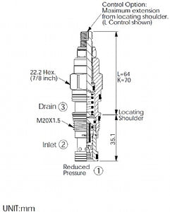 PB11A30EL<br>Reducing/Relieving Valve <br>(Replaces Sun PRDB-LEN)