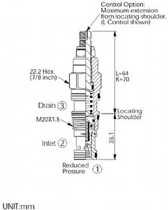PB11A30DL<br>Reducing/Relieving Valve <br>(Replaces Sun PRDB-LDN)